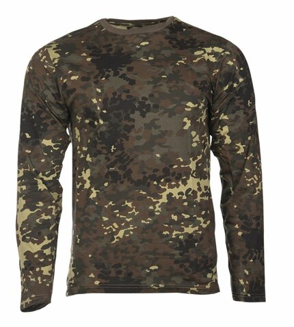 Tričko Mil-Tec flecktarn dlhý rukáv