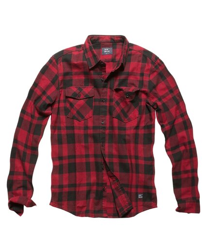 Flanelová košeľa Vintage Industries Austin Red Check