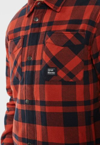 Bunda Vintage Industries Darwin orange check