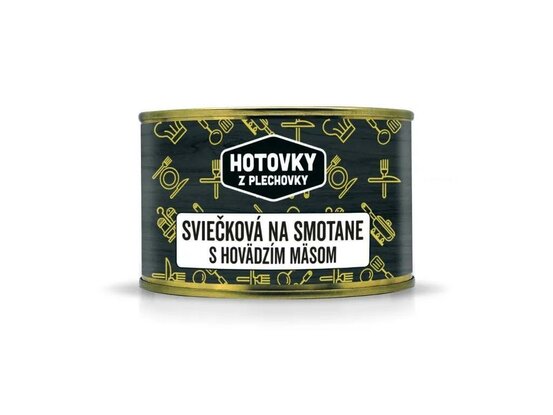 Sviečková na smotane s hovädzím mäsom 400g