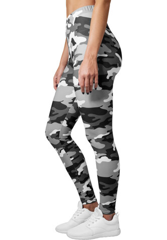 Maskáčové legíny Urban Classic snow camo