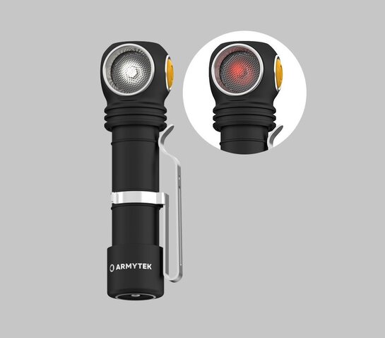 Čelovka 3v1 Armytek Wizard C2 WR Magnet USB (1100l