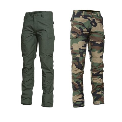 Nohavice  BDU 2.0 olive + woodland (akciový set)