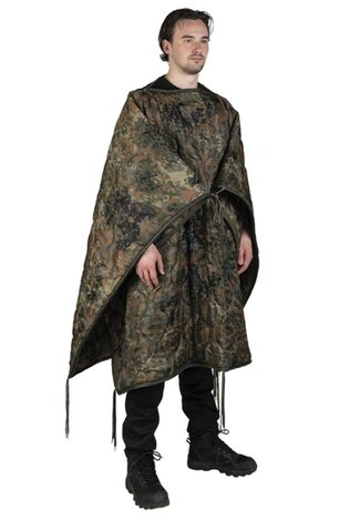 Izolácia do ponča  Mil-Tec 3v1 Flecktarn