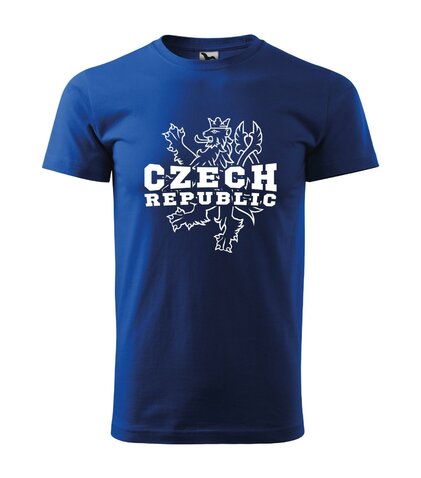 Tričko Czech Republic royal blue