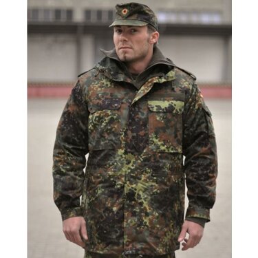 Kabát BW flecktarn použ. s novou vložkou