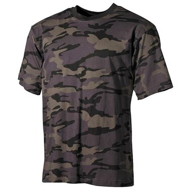 Tričko US combat camo