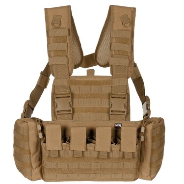 Taktická vesta Chest Rig Mission coyote