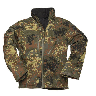 Bunda Mil-Tec SCU Softshell flecktarn