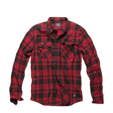 Flanelová košeľa Vintage Industries Austin Red Check