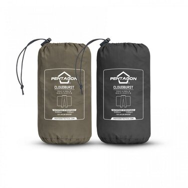 Nohavice Pentagon Cloudburst Rain Pants čierne