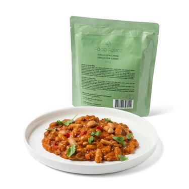 Hotové MRE jedlo Food Force Chilli con carne