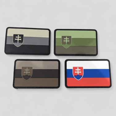 Patch Slovenská republika 4Pack