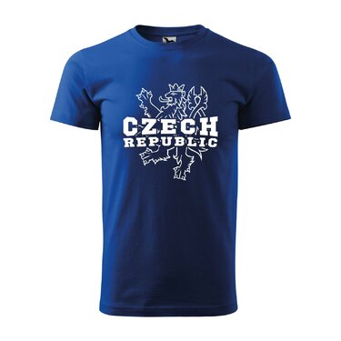 Tričko Czech Republic royal blue